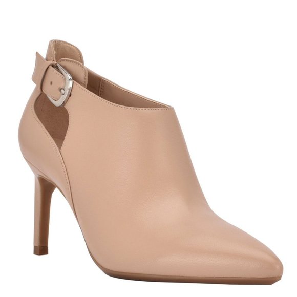 Shelby Calvin Klein Leather Booties 9.5 - Picture 3 of 9